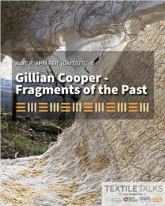 Textile Talk SAQA Gillian Cooper Fragments of the Past